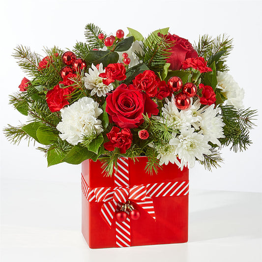 Presents Under the Tree Bouquet –  Nacogdoches Floral Company, Nacogdoches TX