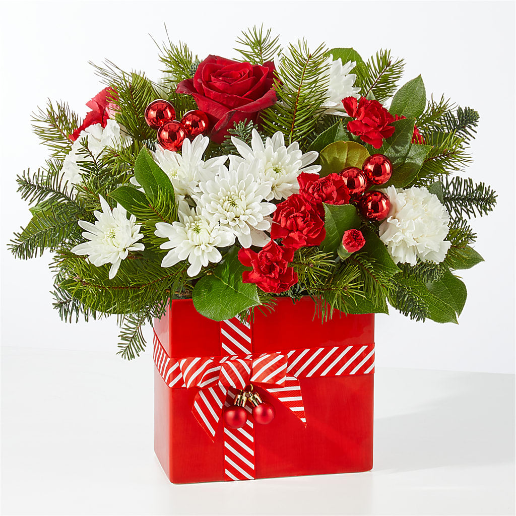 Presents Under the Tree Bouquet –  Nacogdoches Floral Company, Nacogdoches TX