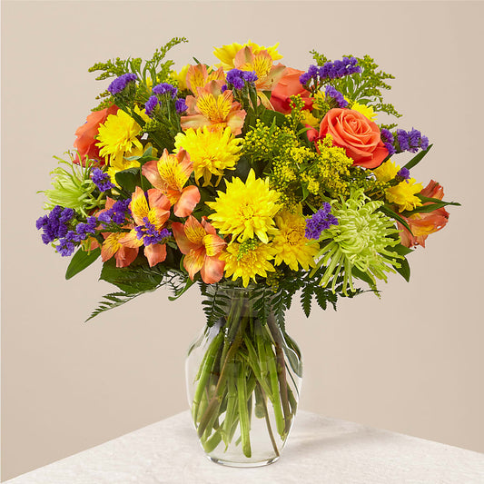 Marmalade Skies Bouquet –  Nacogdoches Floral Company, Nacogdoches TX