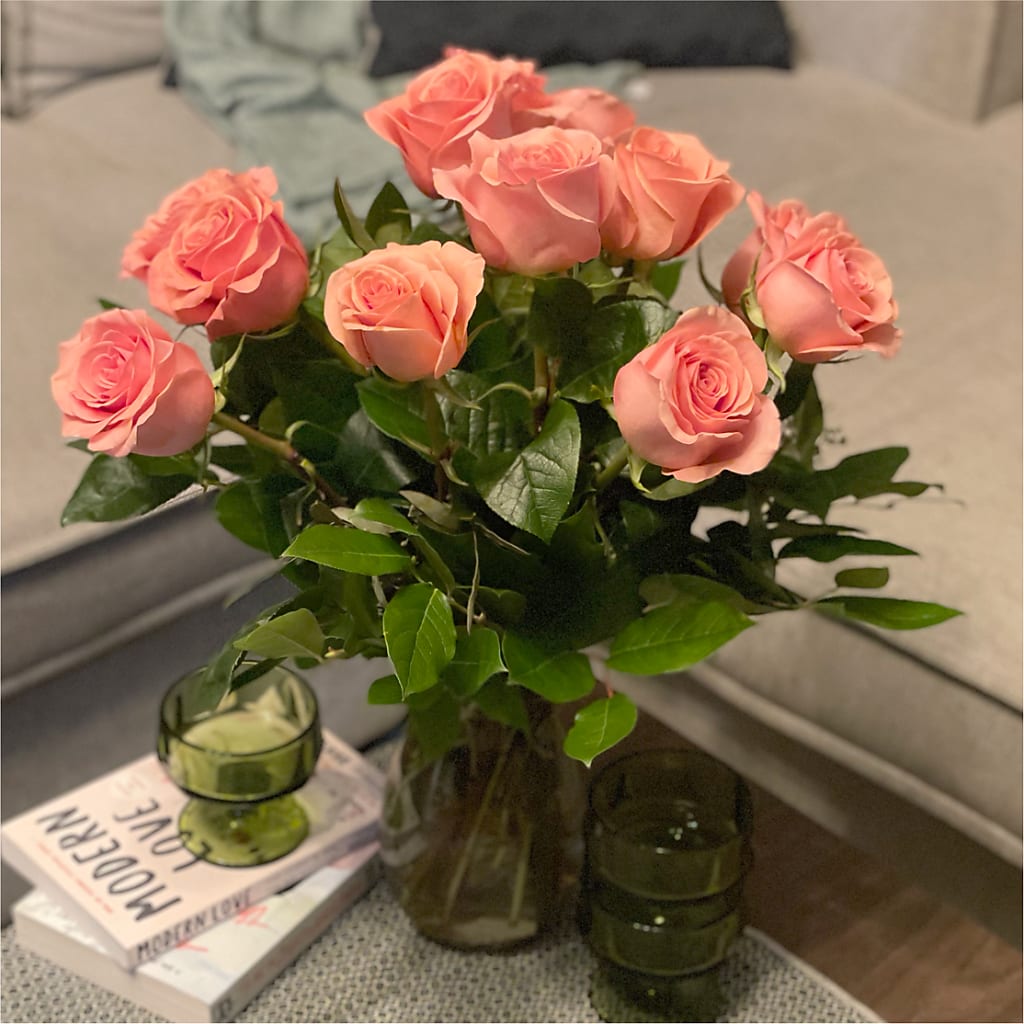 Long Stem Pink Rose Bouquet –  Nacogdoches Floral Company, Nacogdoches TX