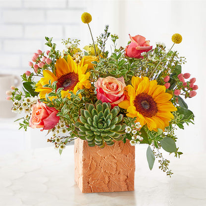 Sunflower Season Bouquet –  Nacogdoches Floral Company, Nacogdoches TX