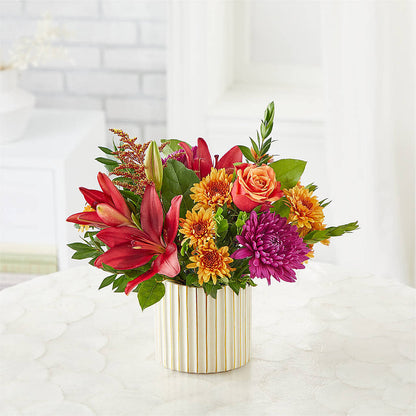 Burgundy Landscape Bouquet –  Nacogdoches Floral Company, Nacogdoches TX