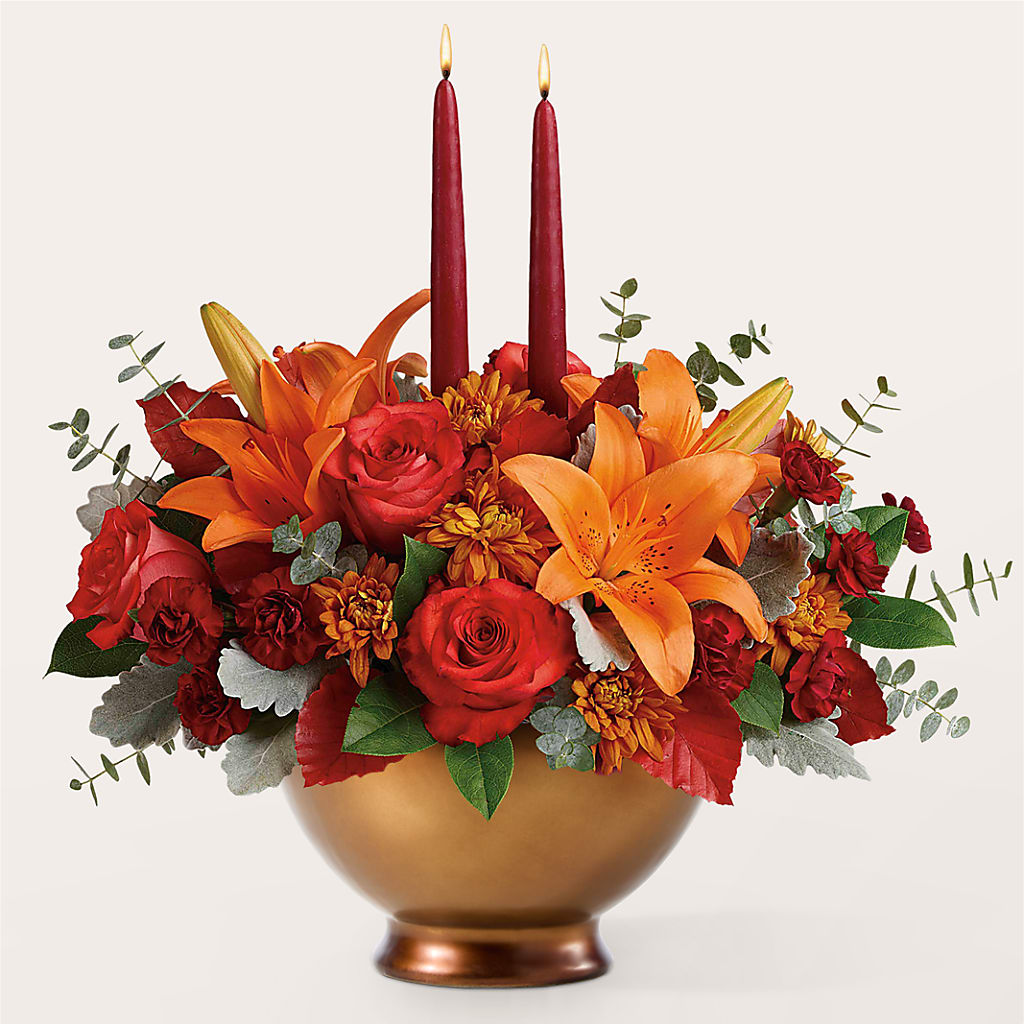 Fruits of Fall Centerpiece –  Nacogdoches Floral Company, Nacogdoches TX