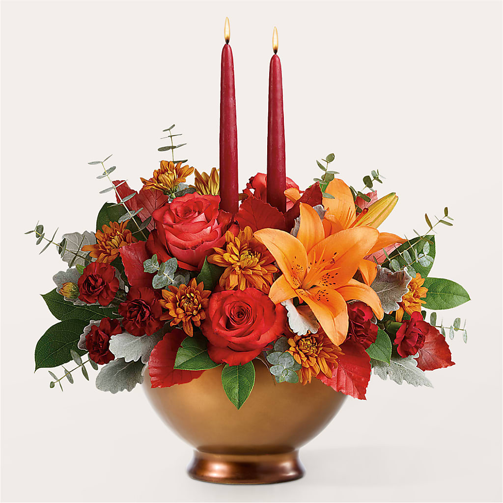 Fruits of Fall Centerpiece –  Nacogdoches Floral Company, Nacogdoches TX