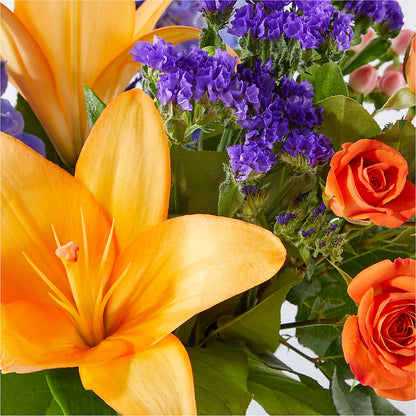 Radiant Citrus Bouquet –  Nacogdoches Floral Company, Nacogdoches TX