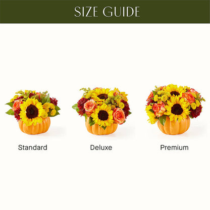 Golden Gourd Pumpkin Bouquet –  Nacogdoches Floral Company, Nacogdoches TX