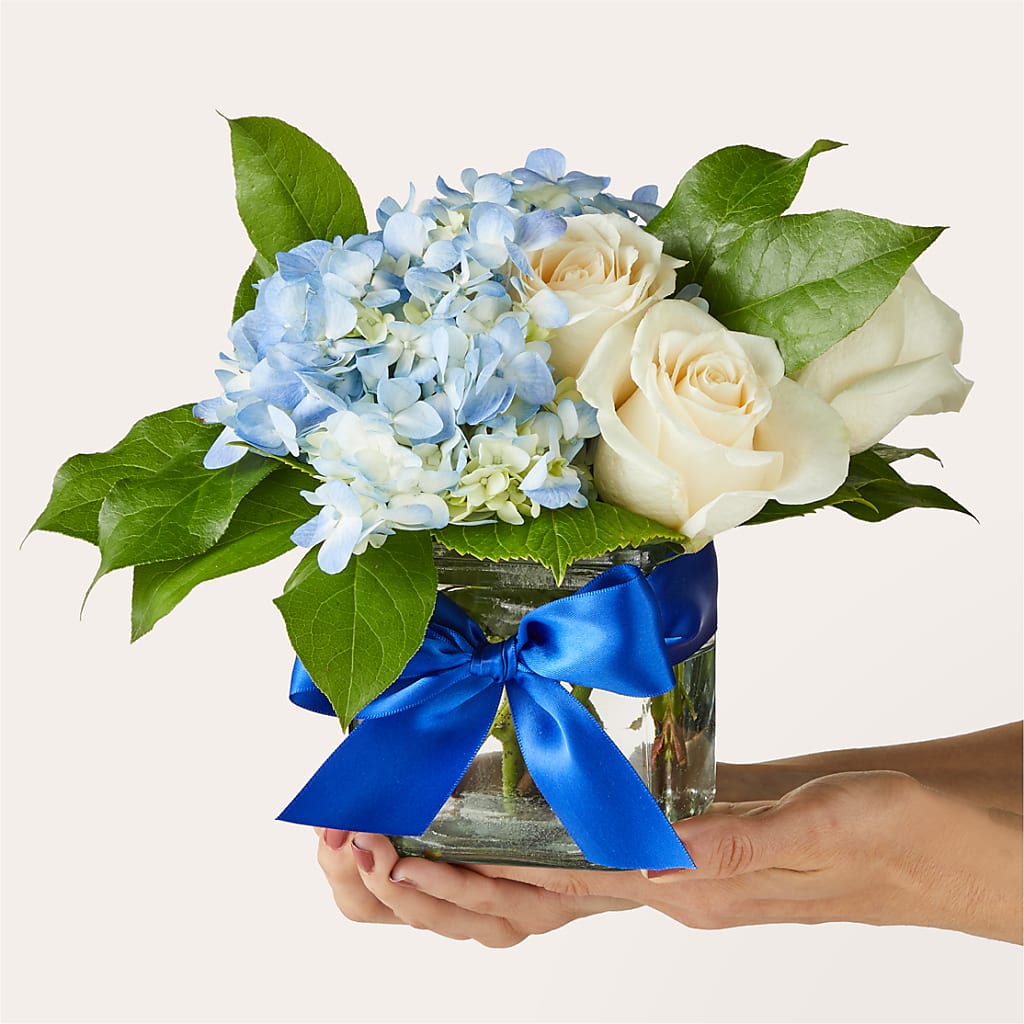 Sky Blue Delight Bouquet –  Nacogdoches Floral Company, Nacogdoches TX