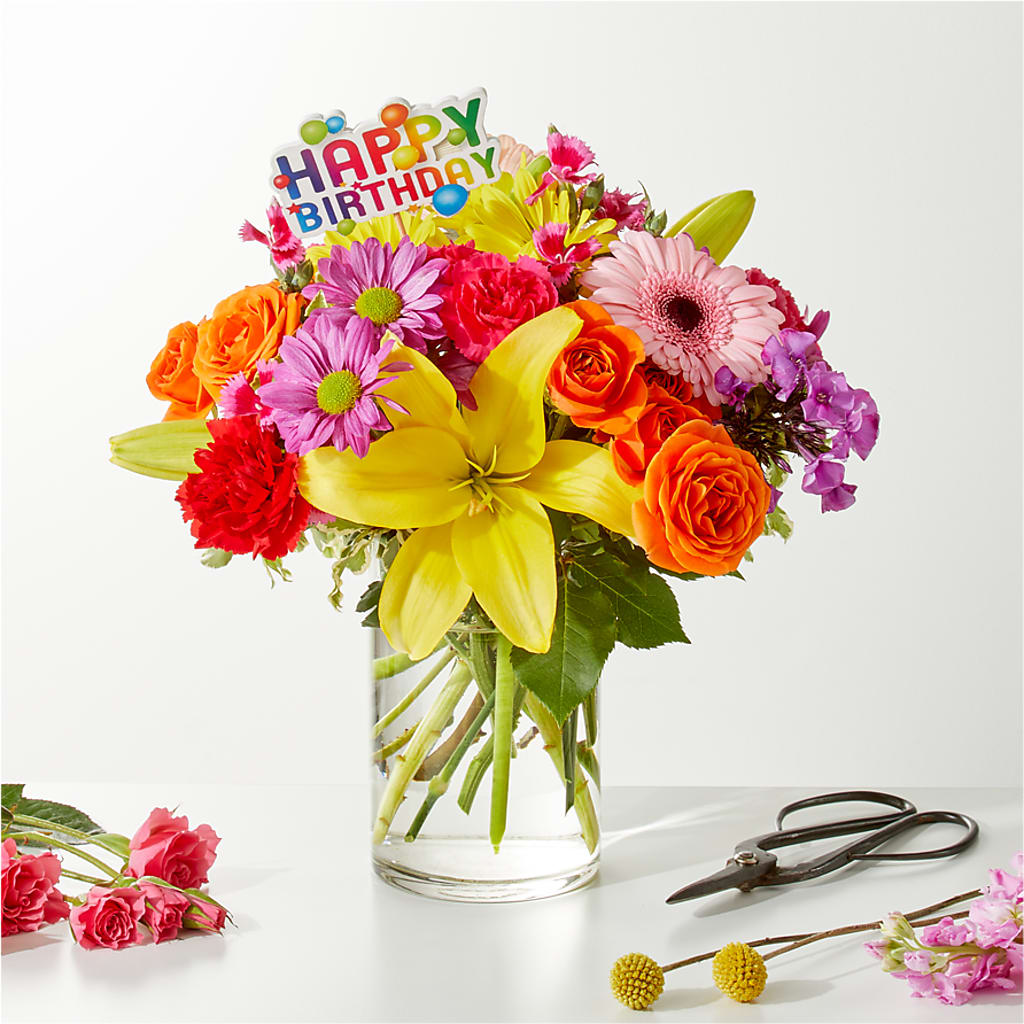 Cue the Confetti - A Florist Original –  Nacogdoches Floral Company, Nacogdoches TX
