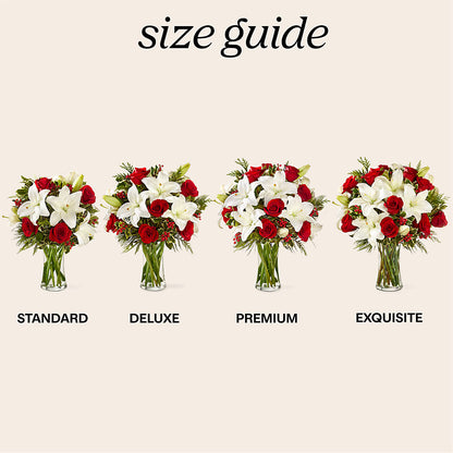 Sparkling Snowflakes Bouquet –  Nacogdoches Floral Company, Nacogdoches TX