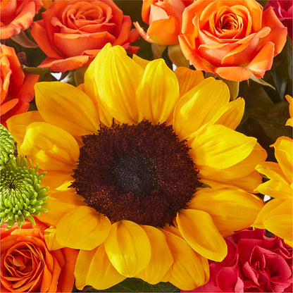 Sun-drenched Blooms Box Bouquet –  Nacogdoches Floral Company, Nacogdoches TX