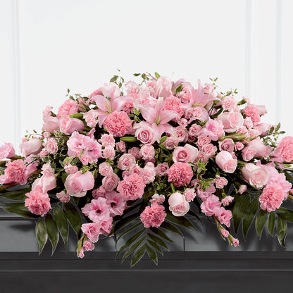 Garden of Comfort Casket Spray (Standard) –  Nacogdoches Floral Company, Nacogdoches TX