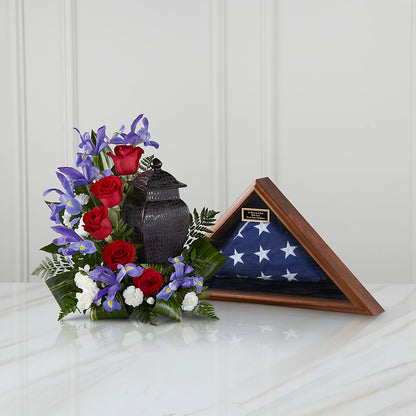Patriotic Tribute Arrangement –  Nacogdoches Floral Company, Nacogdoches TX