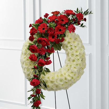 Graceful Tribute Wreath –  Nacogdoches Floral Company, Nacogdoches TX
