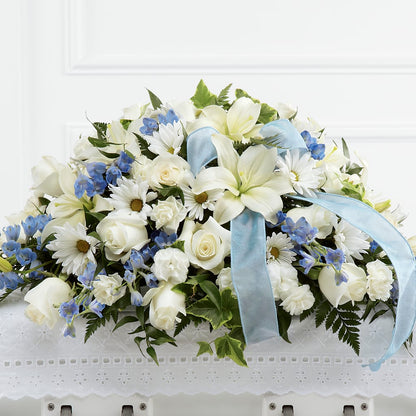 Tender Treasure Casket Spray –  Nacogdoches Floral Company, Nacogdoches TX
