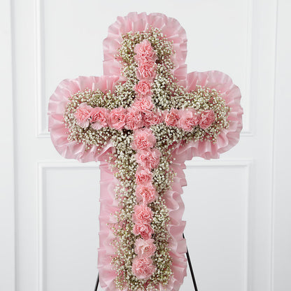 Angel's Cross Easel –  Nacogdoches Floral Company, Nacogdoches TX