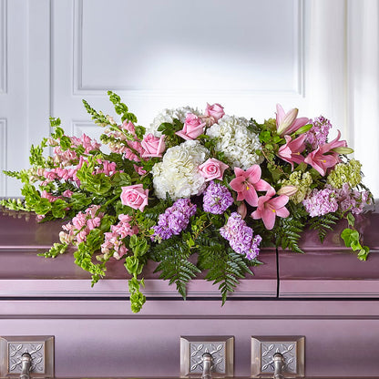 Life's Gratitude Casket Spray –  Nacogdoches Floral Company, Nacogdoches TX