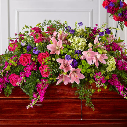 Radiant Tribute Casket Spray –  Nacogdoches Floral Company, Nacogdoches TX