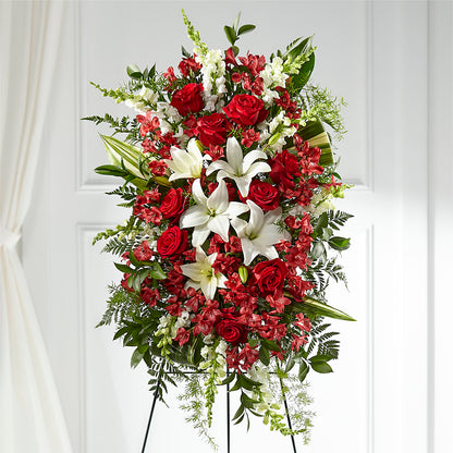 Everlasting Memory Standing Spray –  Nacogdoches Floral Company, Nacogdoches TX