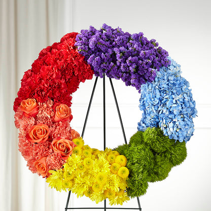 Circle of Love Wreath –  Nacogdoches Floral Company, Nacogdoches TX