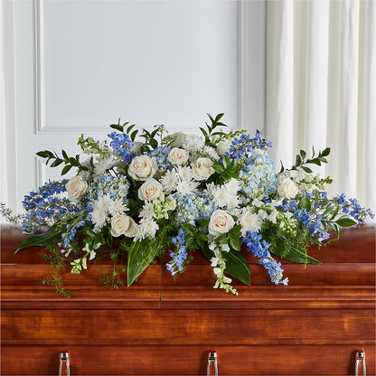 Timeless Essence Casket Spray –  Nacogdoches Floral Company, Nacogdoches TX