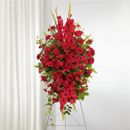 From the Heart Standing Spray –  Nacogdoches Floral Company, Nacogdoches TX