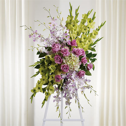 Lasting Legacy Standing Spray –  Nacogdoches Floral Company, Nacogdoches TX