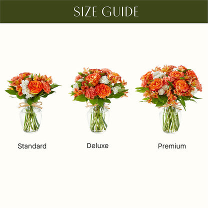 Apricot Glow Bouquet –  Nacogdoches Floral Company, Nacogdoches TX
