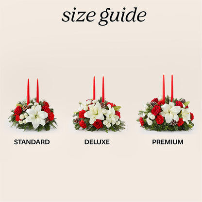 Seasonal Festivities Centerpiece –  Nacogdoches Floral Company, Nacogdoches TX