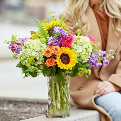 Vibrant Greetings Bouquet –  Nacogdoches Floral Company, Nacogdoches TX