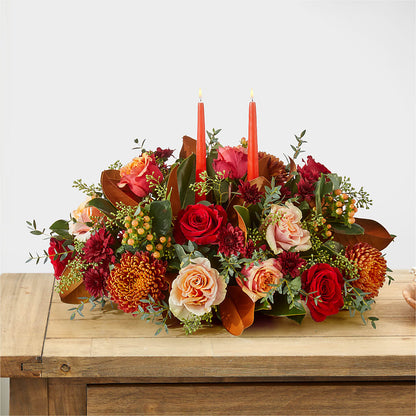 Gather Near Centerpiece –  Nacogdoches Floral Company, Nacogdoches TX