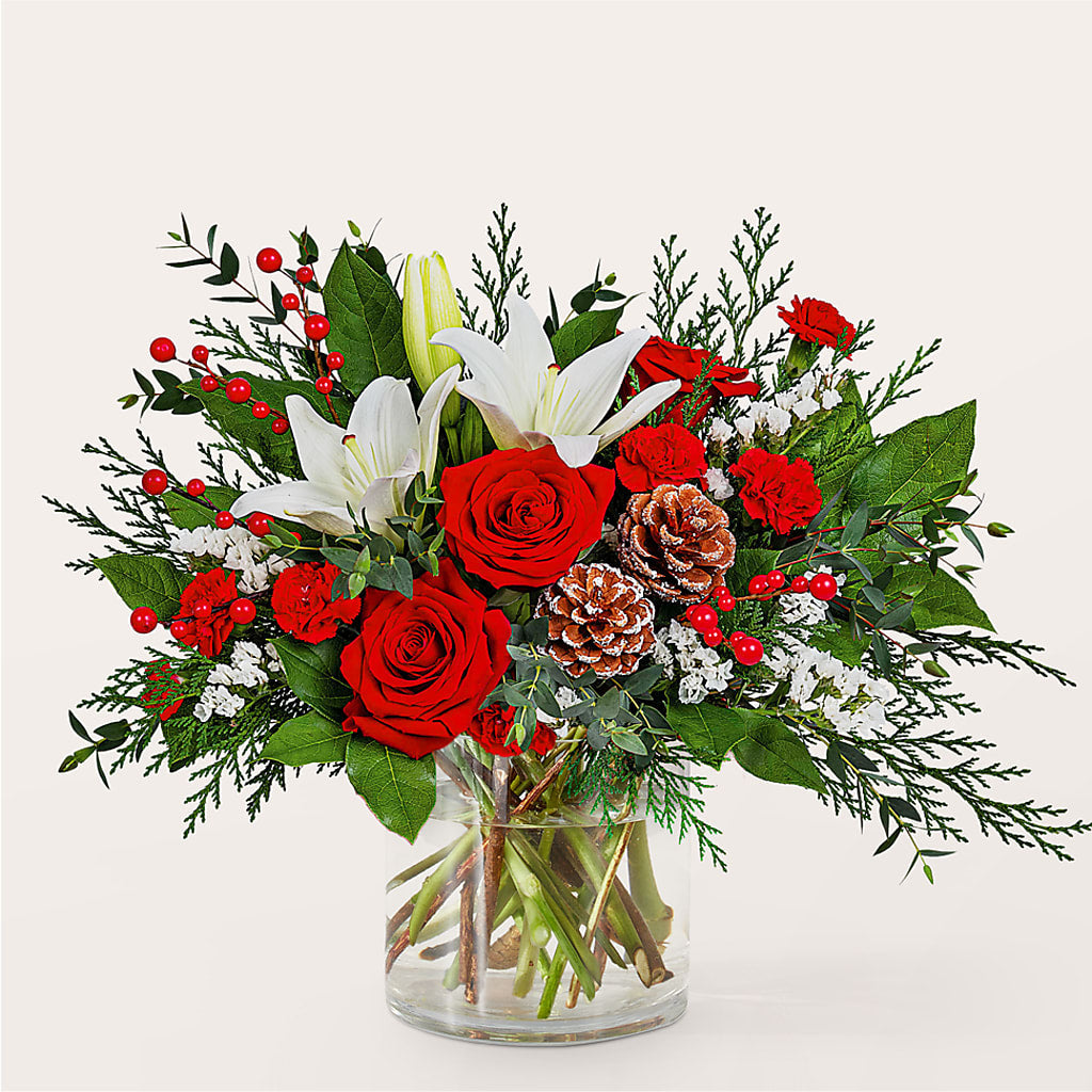 Best in Snow Bouquet –  Nacogdoches Floral Company, Nacogdoches TX
