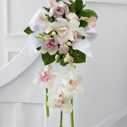 Perfect Entrance Pew Arrangement –  Nacogdoches Floral Company, Nacogdoches TX