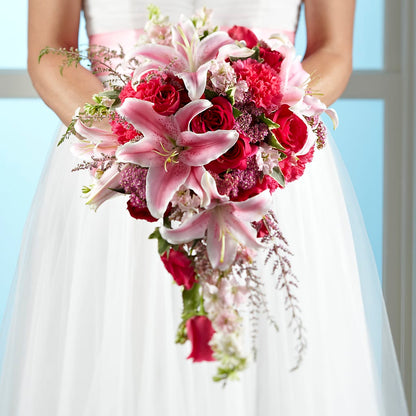 Lily & Rose Bouquet –  Nacogdoches Floral Company, Nacogdoches TX
