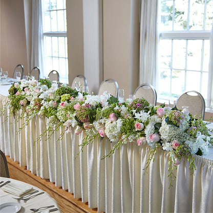 State of Joy Head Table Arrangement –  Nacogdoches Floral Company, Nacogdoches TX