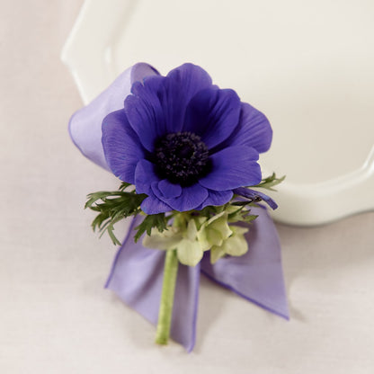 Purple Passion Boutonniere –  Nacogdoches Floral Company, Nacogdoches TX