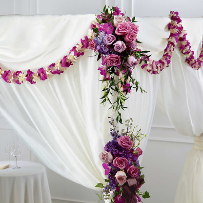 Color & Light Chuppah Decor –  Nacogdoches Floral Company, Nacogdoches TX