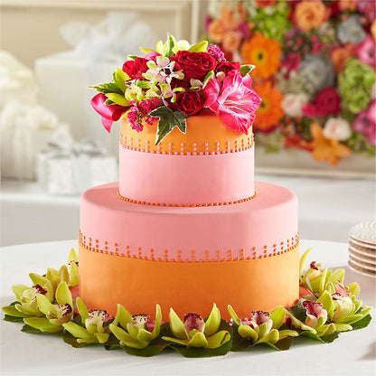 Sweet Citrus Cake Decor –  Nacogdoches Floral Company, Nacogdoches TX