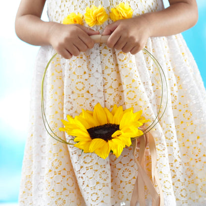 Sweet Sunshine Flower Girl Bouquet –  Nacogdoches Floral Company, Nacogdoches TX