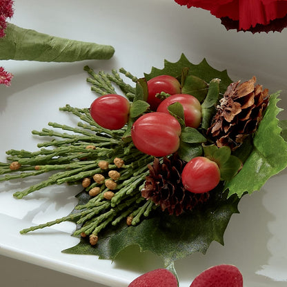 Red Berry Boutonniere –  Nacogdoches Floral Company, Nacogdoches TX