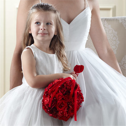 Pure at Heart Flower Girl Arrangement –  Nacogdoches Floral Company, Nacogdoches TX